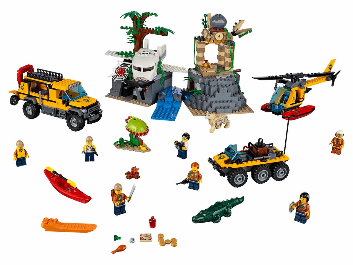 Jungle Exploration Site LEGO set (#60161-1)