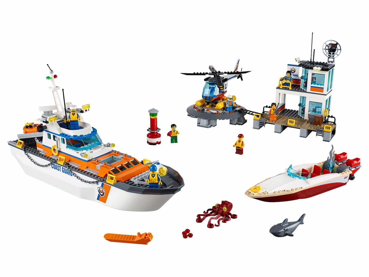 Coast Guard Head Quarters LEGO set (#60167-1)
