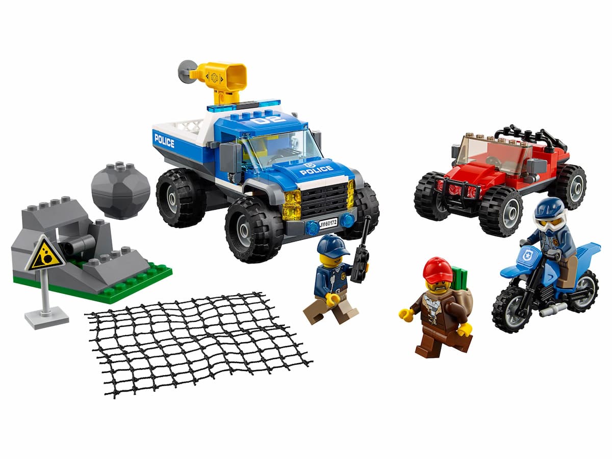Dirt Road Pursuit LEGO set (#60172-1)
