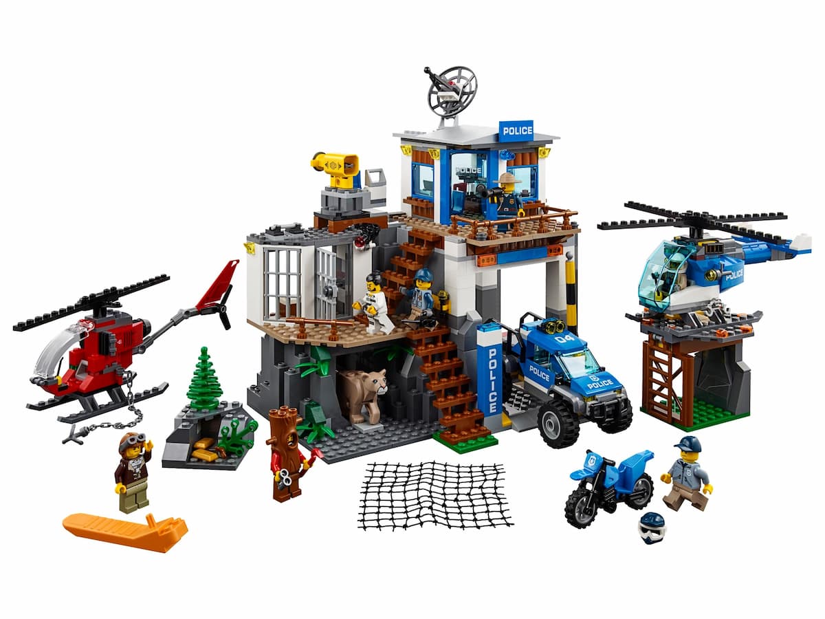 Mountain Police Headquarters LEGO set (#60174-1)