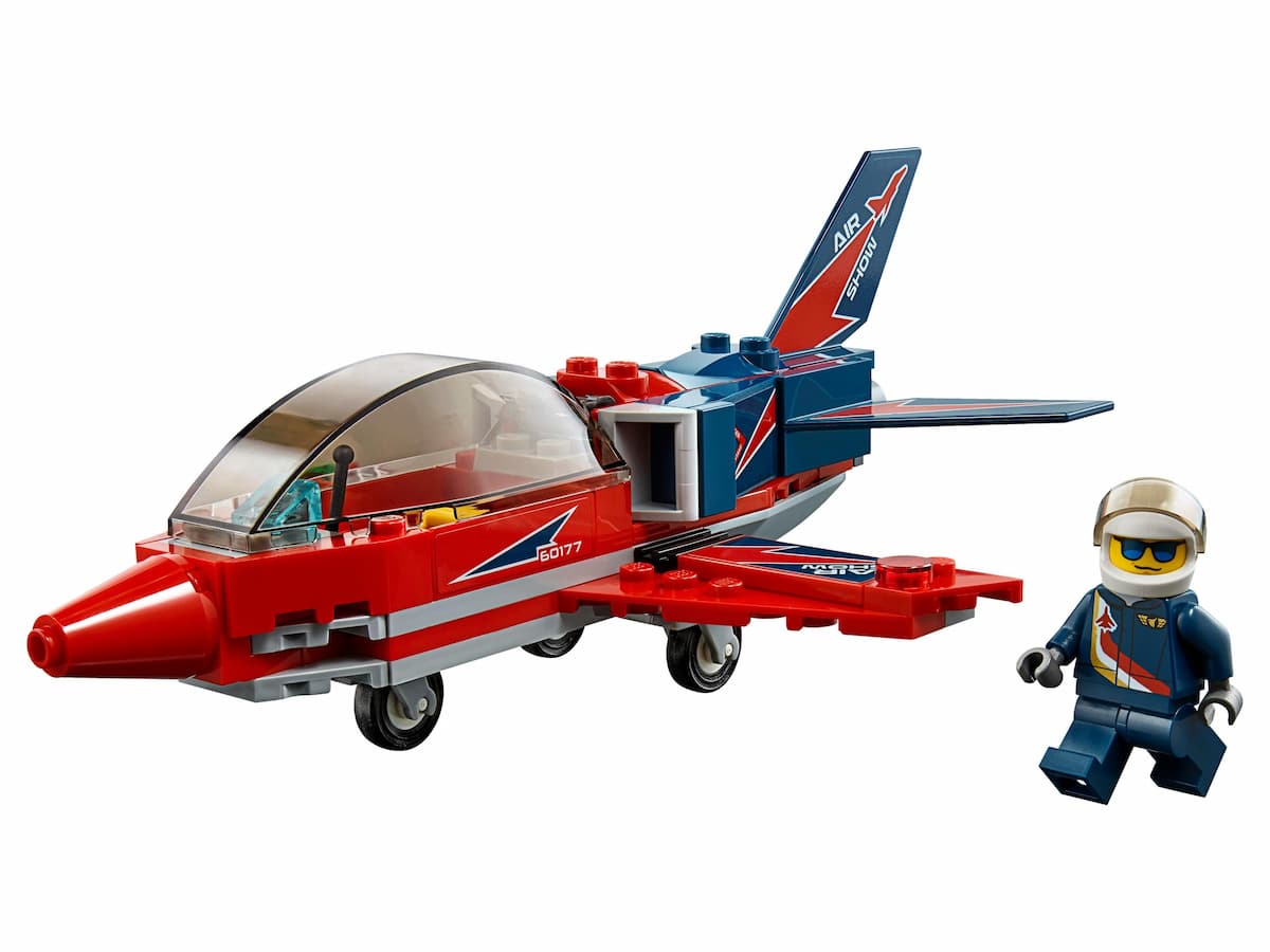 Airshow Jet LEGO set (#60177-1)