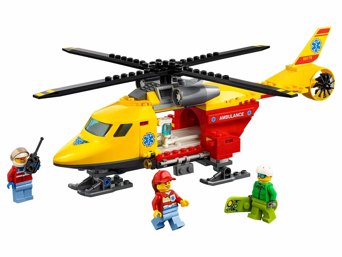 Ambulance Helicopter LEGO set (#60179-1)