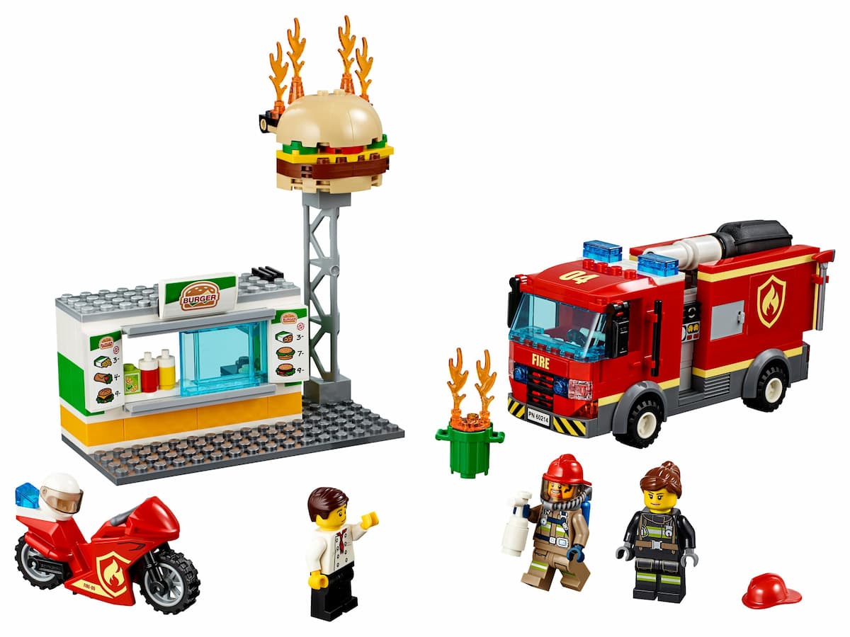 Burger Bar Fire Rescue LEGO set (#60214-1)