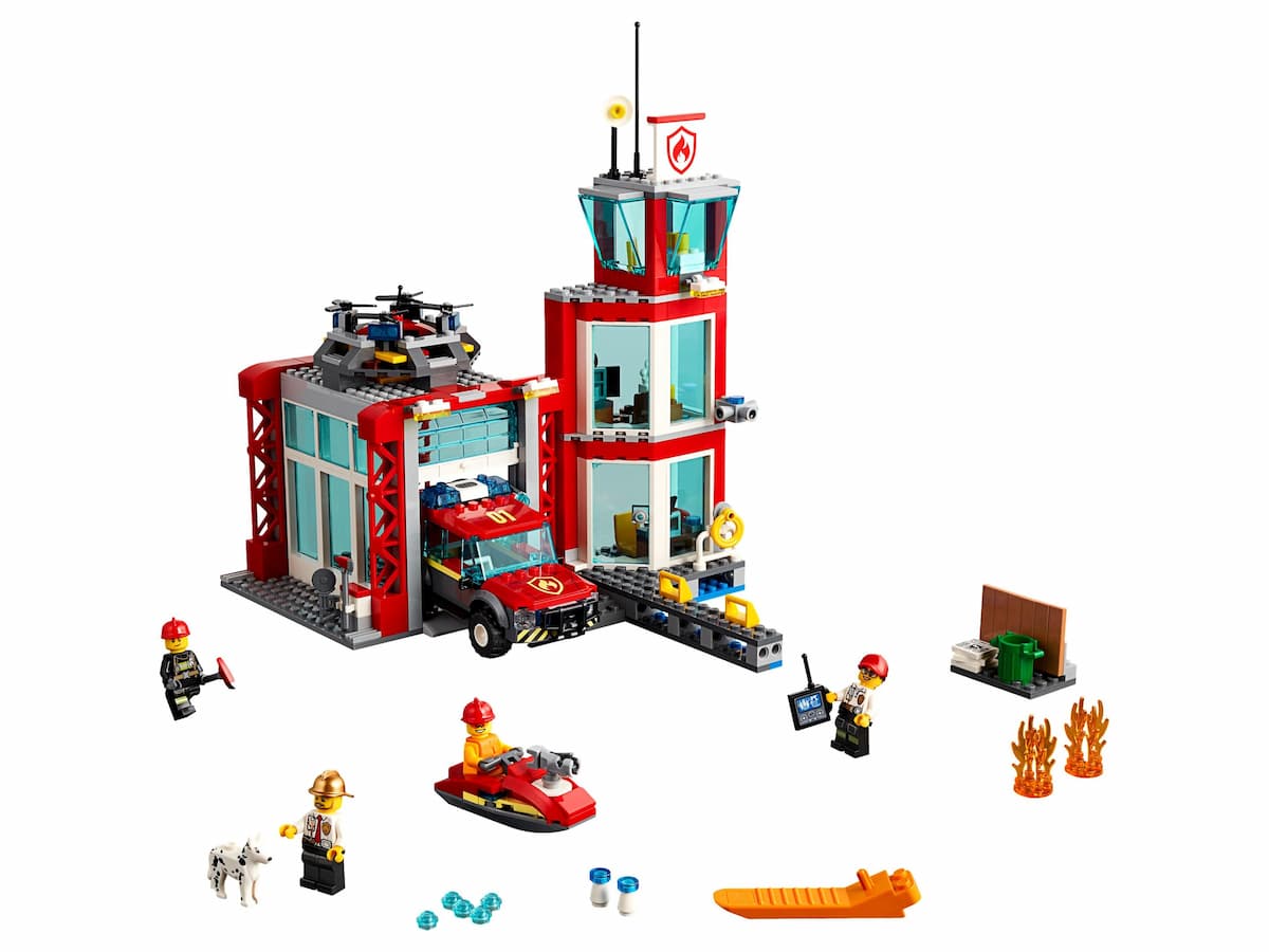 Fire Station LEGO set (#60215-1)