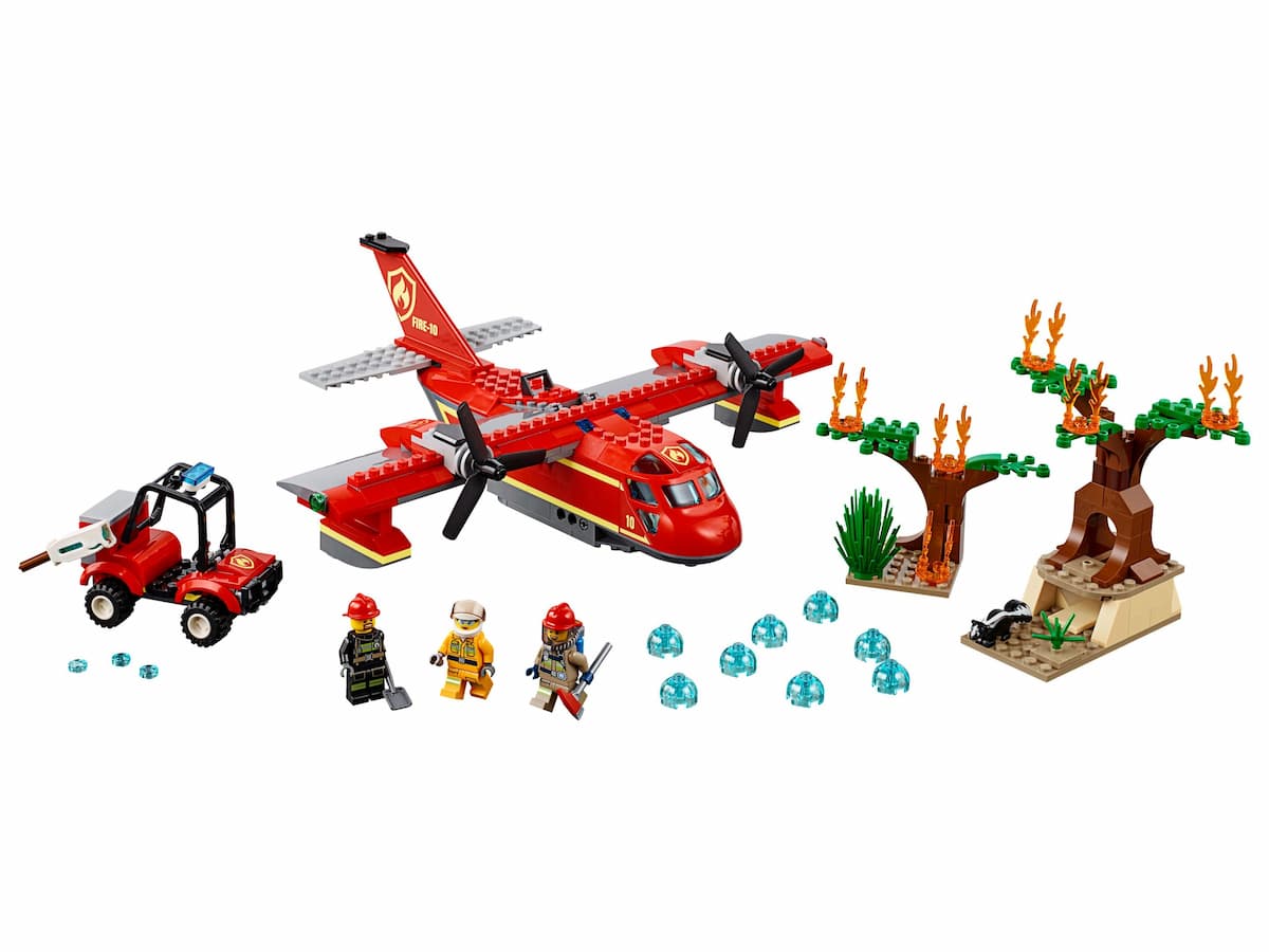 Fire Plane LEGO set (#60217-1)