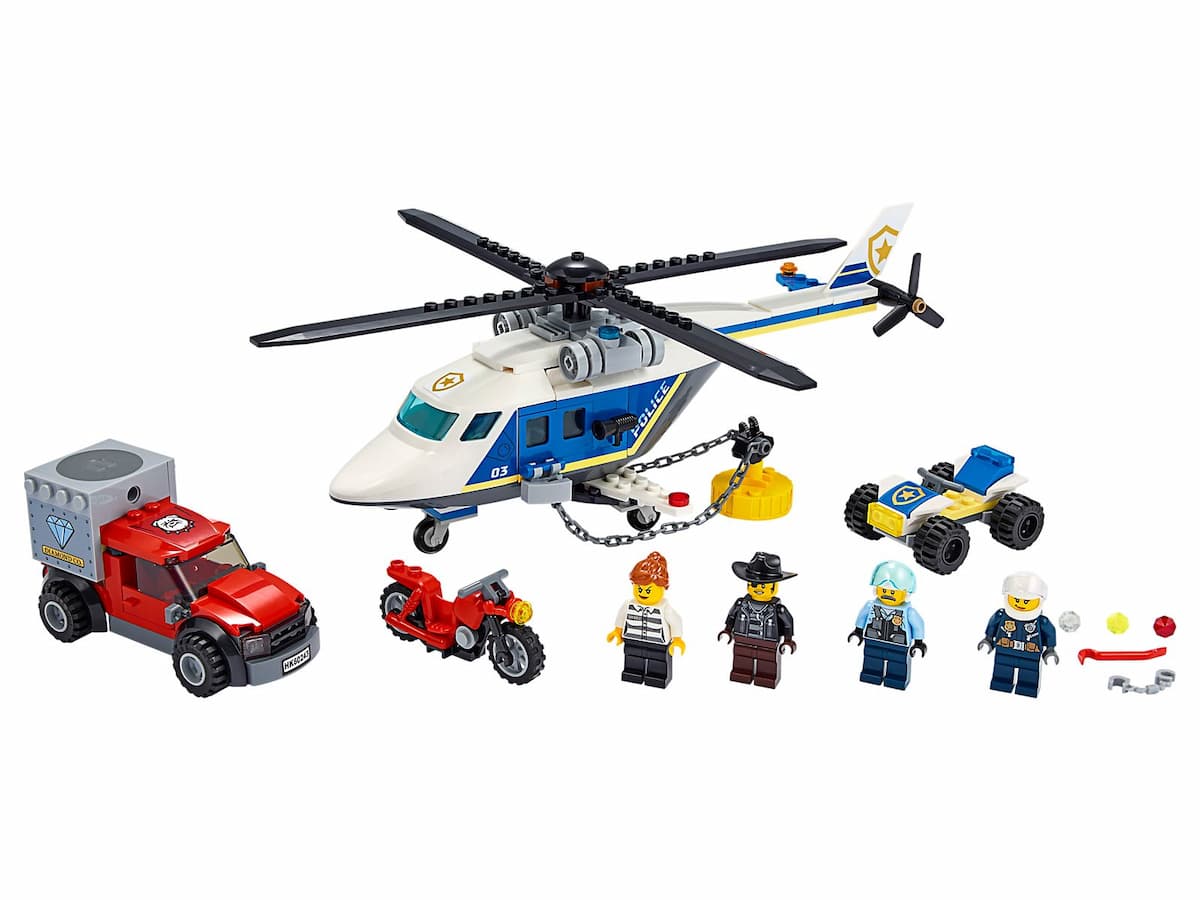Police Helicopter Chase LEGO set (#60243-1)