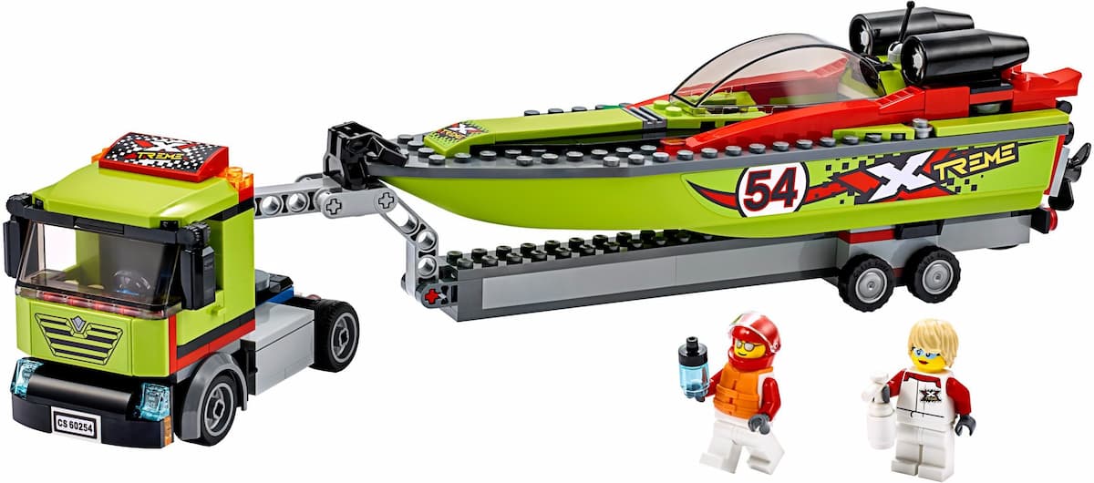 Race Boat Transporter LEGO set (#60254-1)