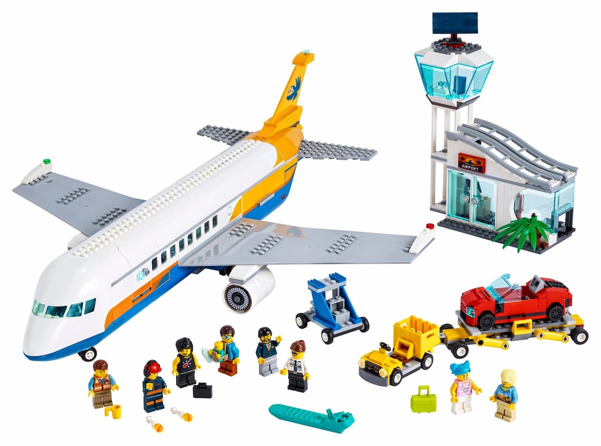 Passenger Airplane LEGO set (#60262-1)