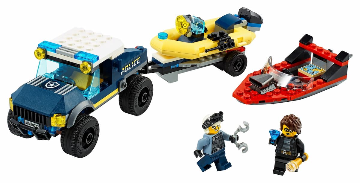 Elite Police Boat Transport LEGO set (#60272-1)