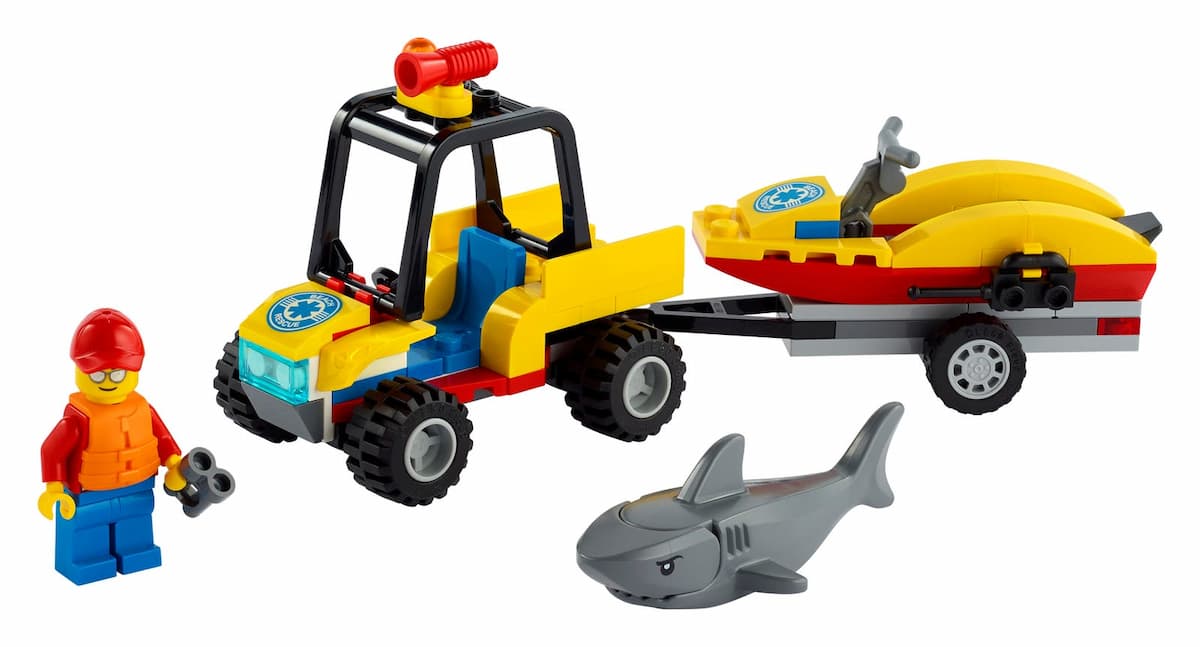 Beach Rescue ATV LEGO set (#60286-1)