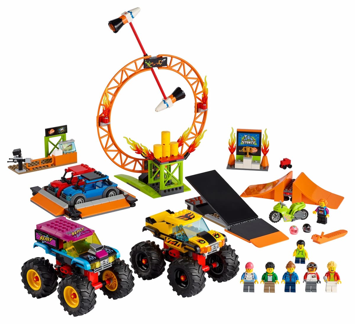 Stunt Show Arena LEGO set (#60295-1)