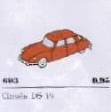 1:87 Citroën DS 19 LEGO set (#603-2)