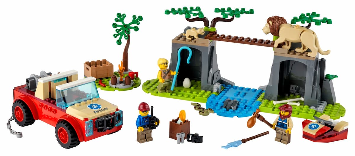 Wildlife Rescue Off-Roader LEGO set (#60301-1)