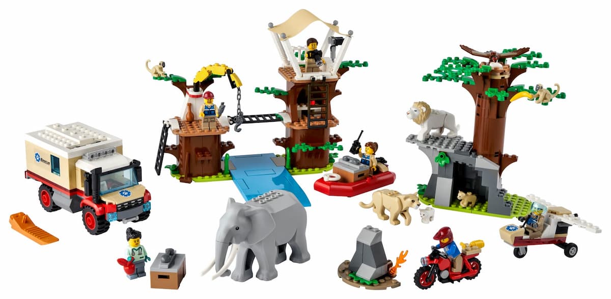 Wildlife Rescue Camp LEGO set (#60307-1)