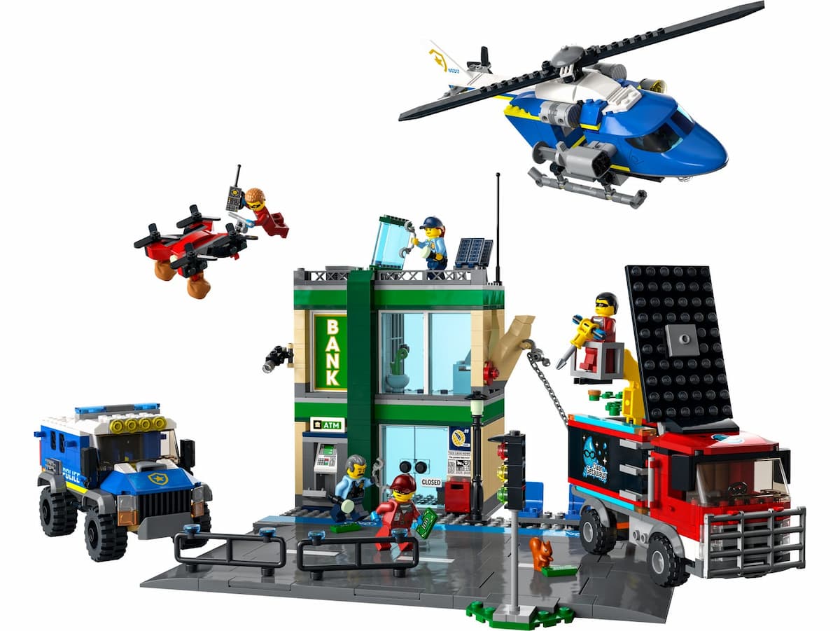 Police Chase at the Bank LEGO set (#60317-1)
