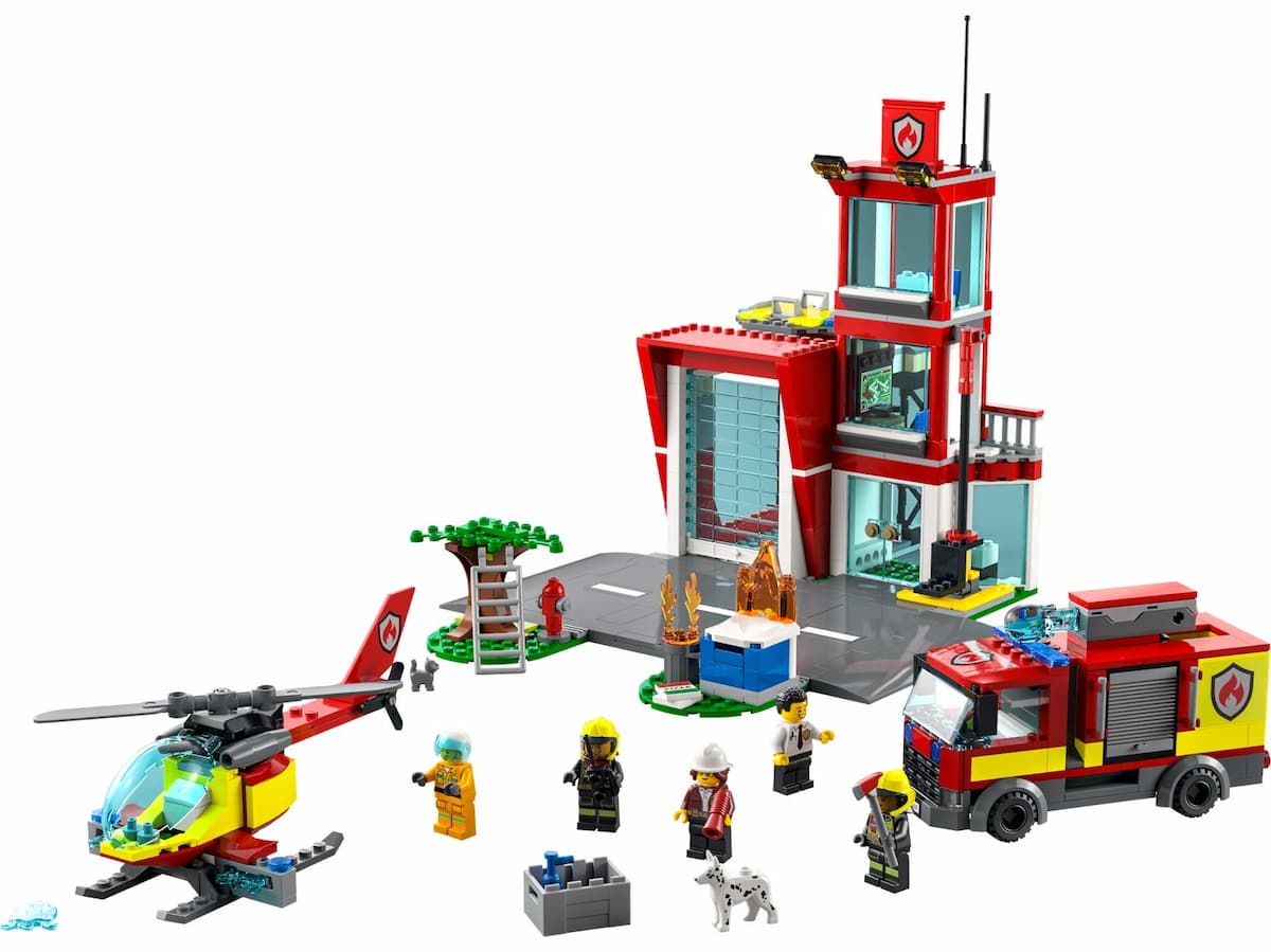 Fire Station LEGO set (#60320-1)