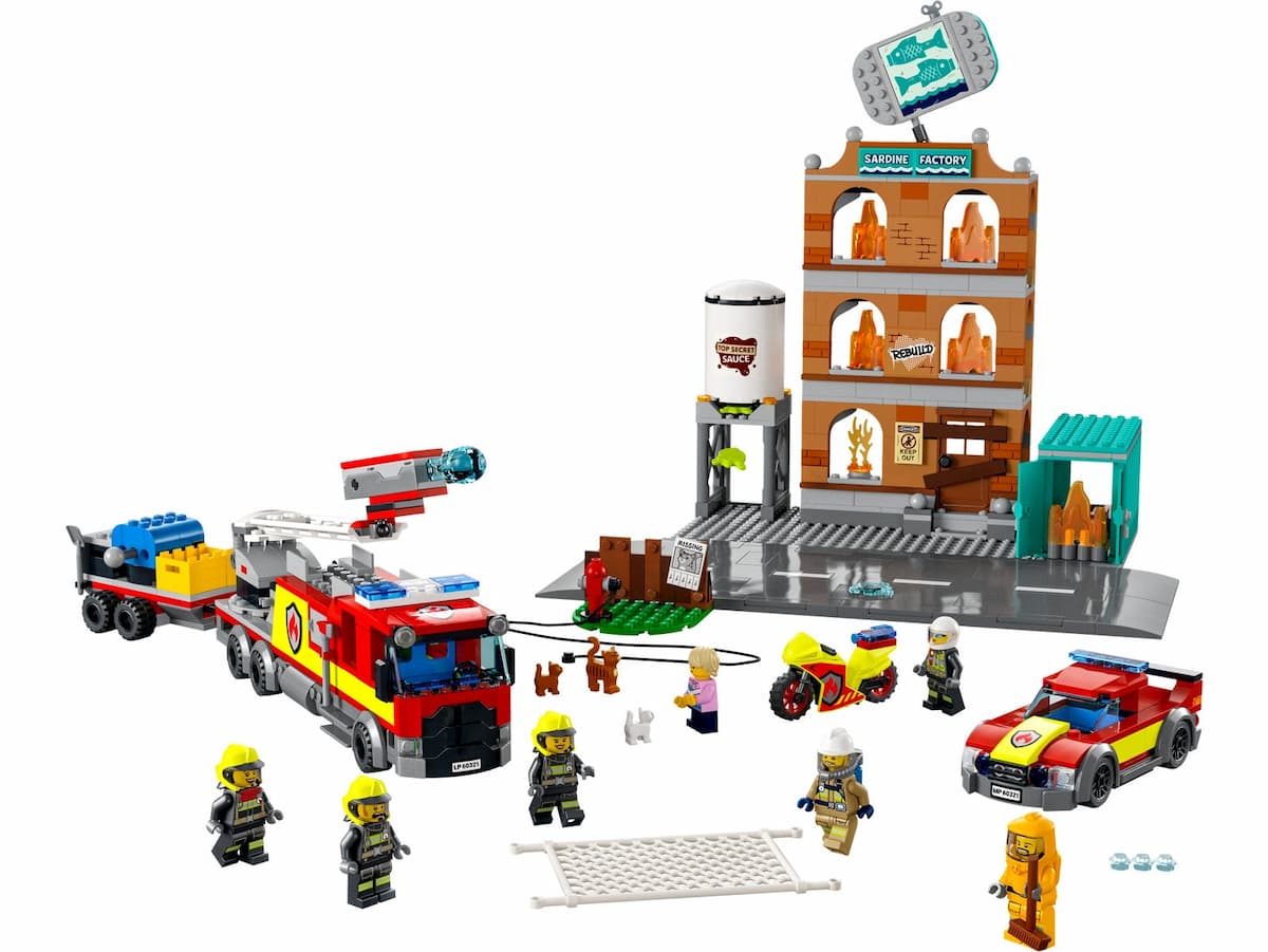 Fire Brigade LEGO set (#60321-1)