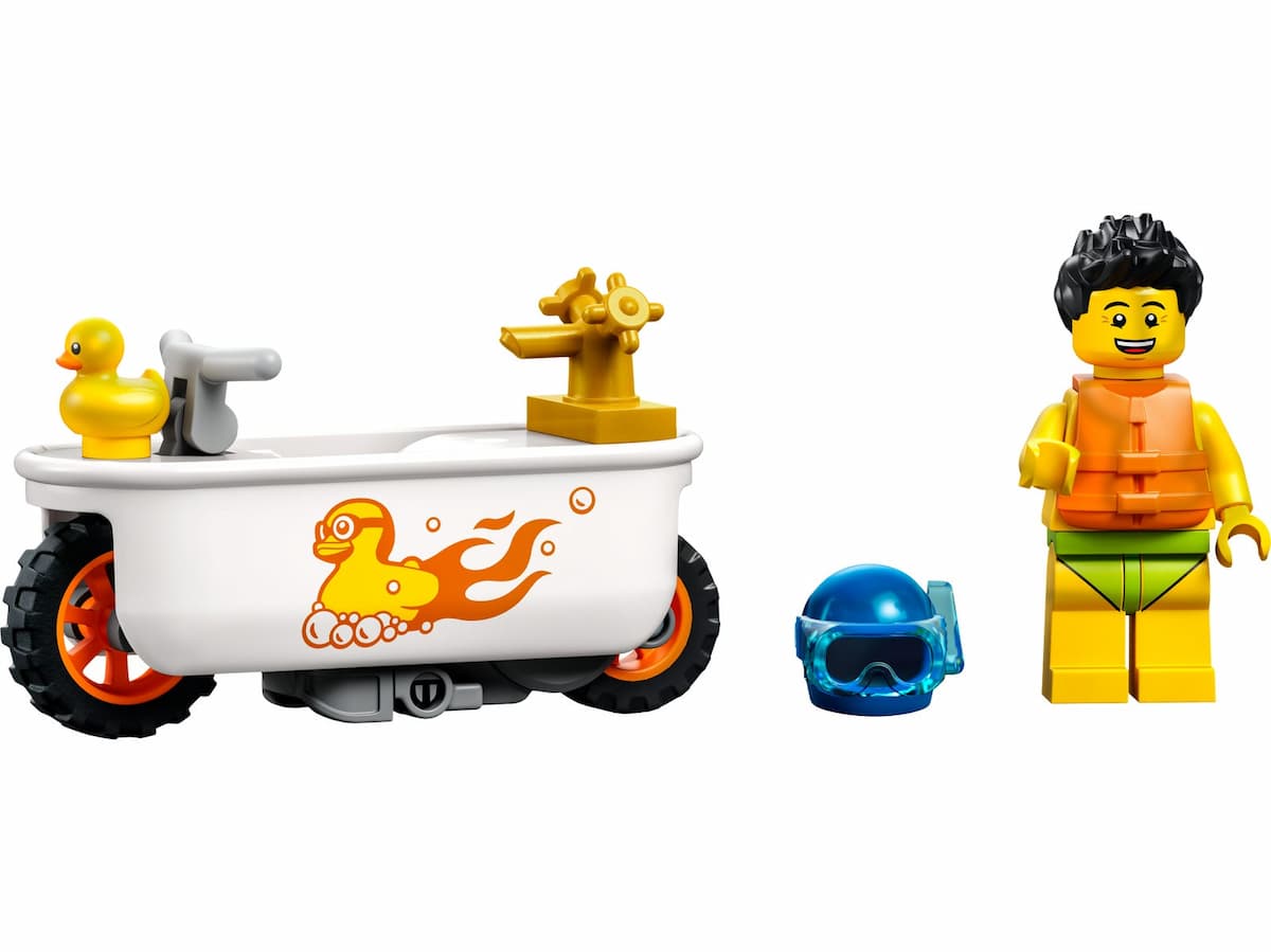 Bathtub Stunt Bike LEGO set (#60333-1)