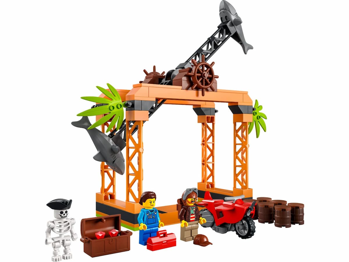 The Shark Attack Stunt Challenge LEGO set (#60342-1)