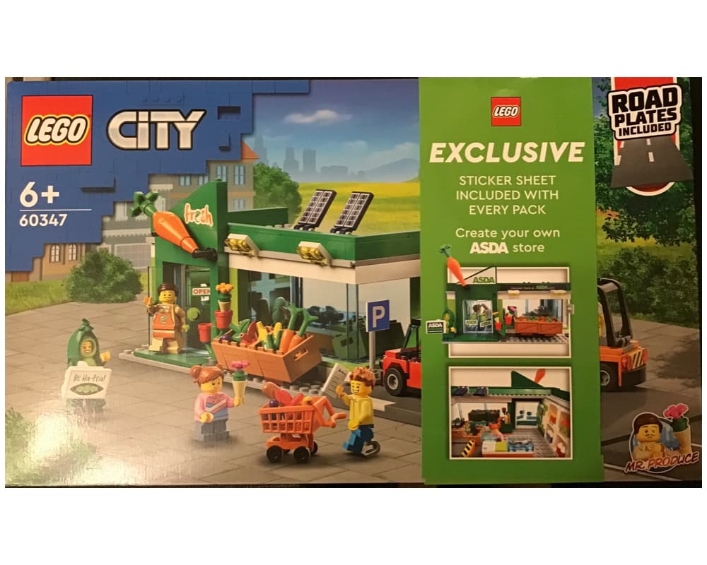 ASDA Grocery Store LEGO set (#60347-2)