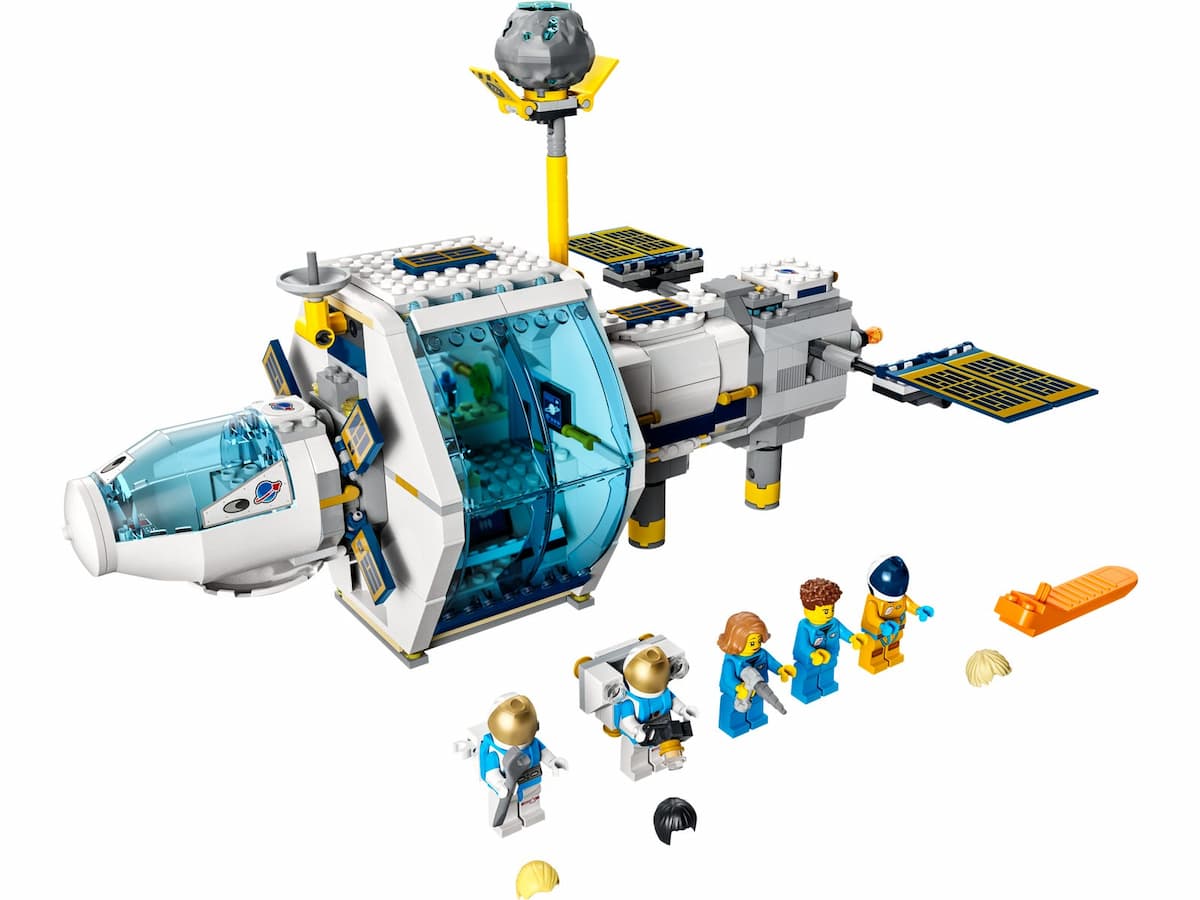 Lunar Space Station LEGO set (#60349-1)