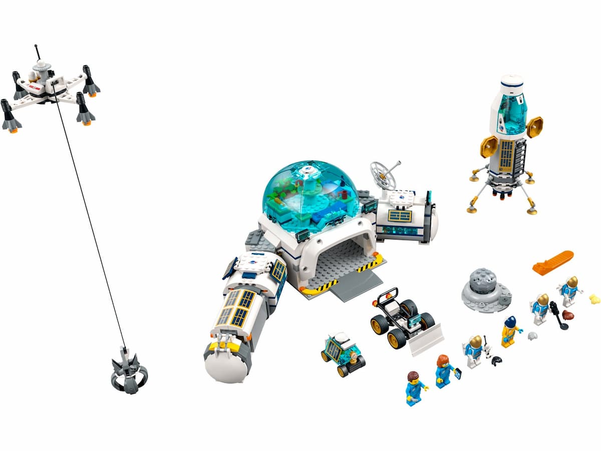 Lunar Research Base LEGO set (#60350-1)