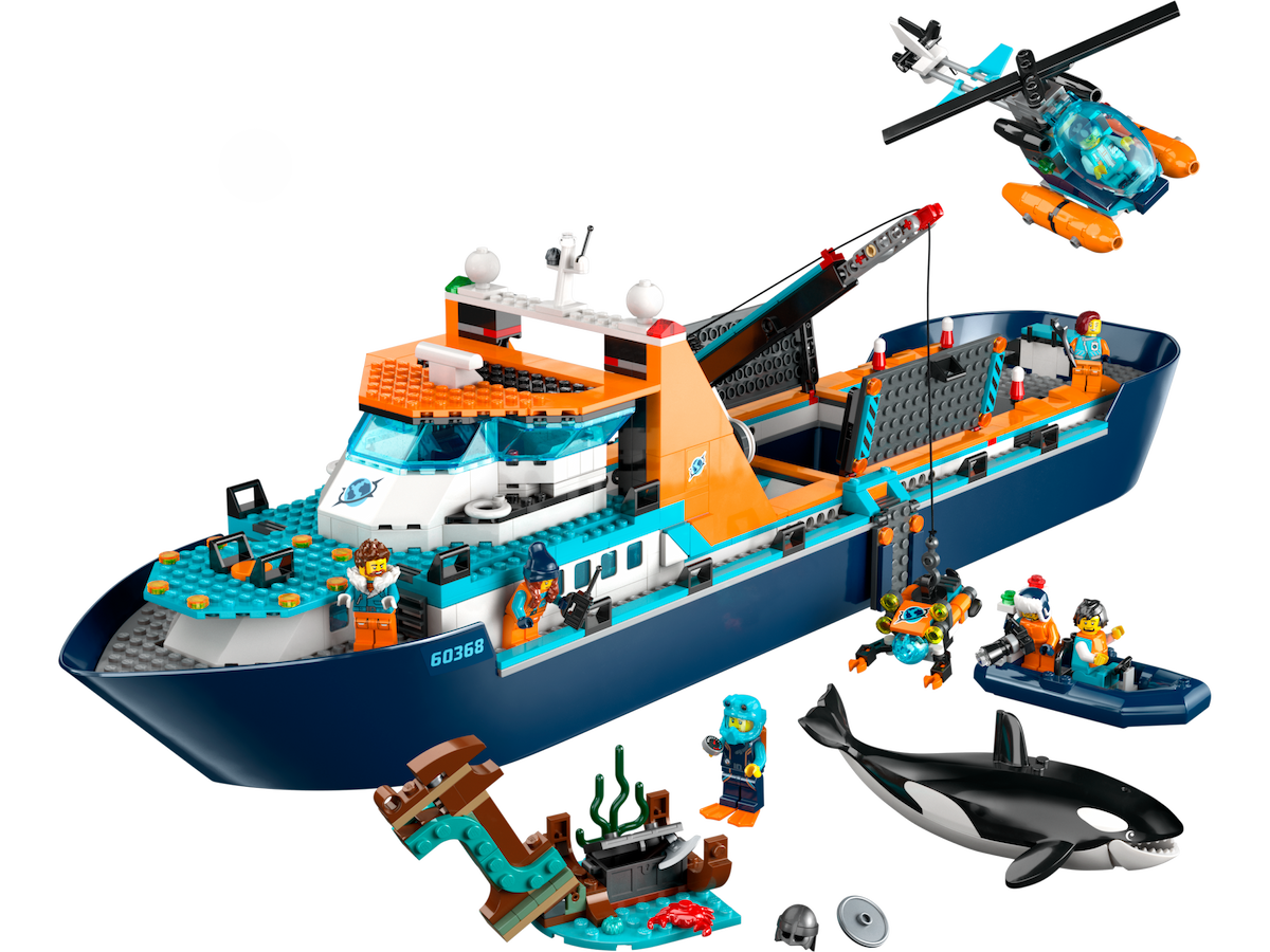 Arctic Explorer Ship LEGO set (#60368-1)