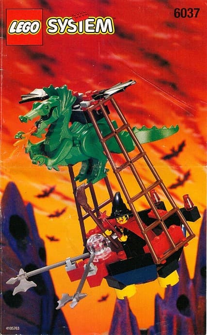 Witch's Windship LEGO set (#6037-1)