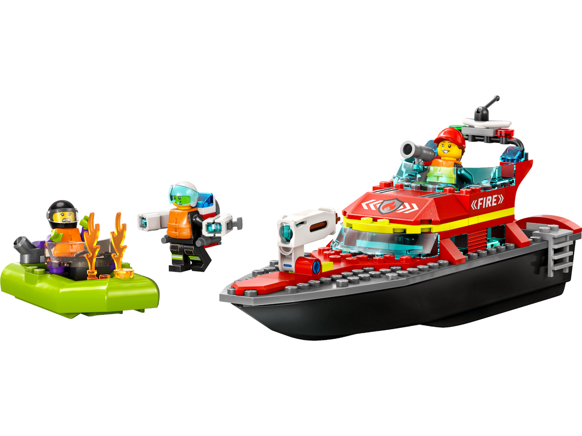 Fire Rescue Boat LEGO set (#60373-1)