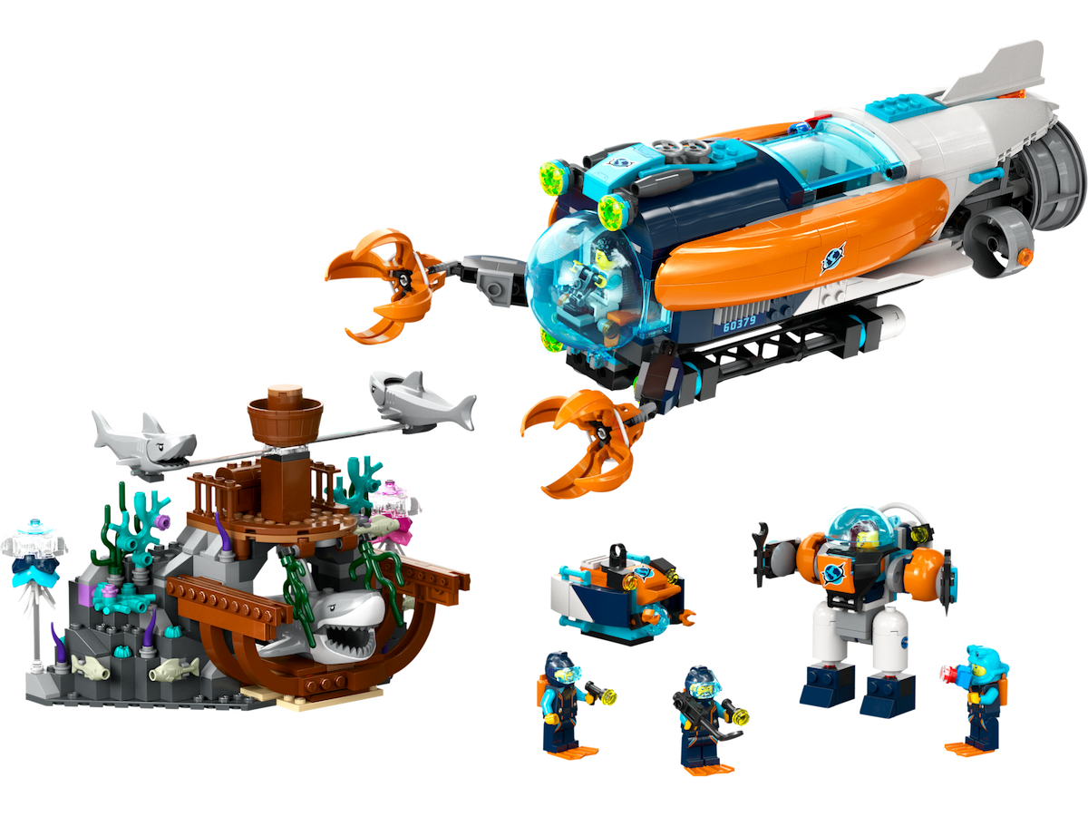 Deep-Sea Explorer Submarine LEGO set (#60379-1)