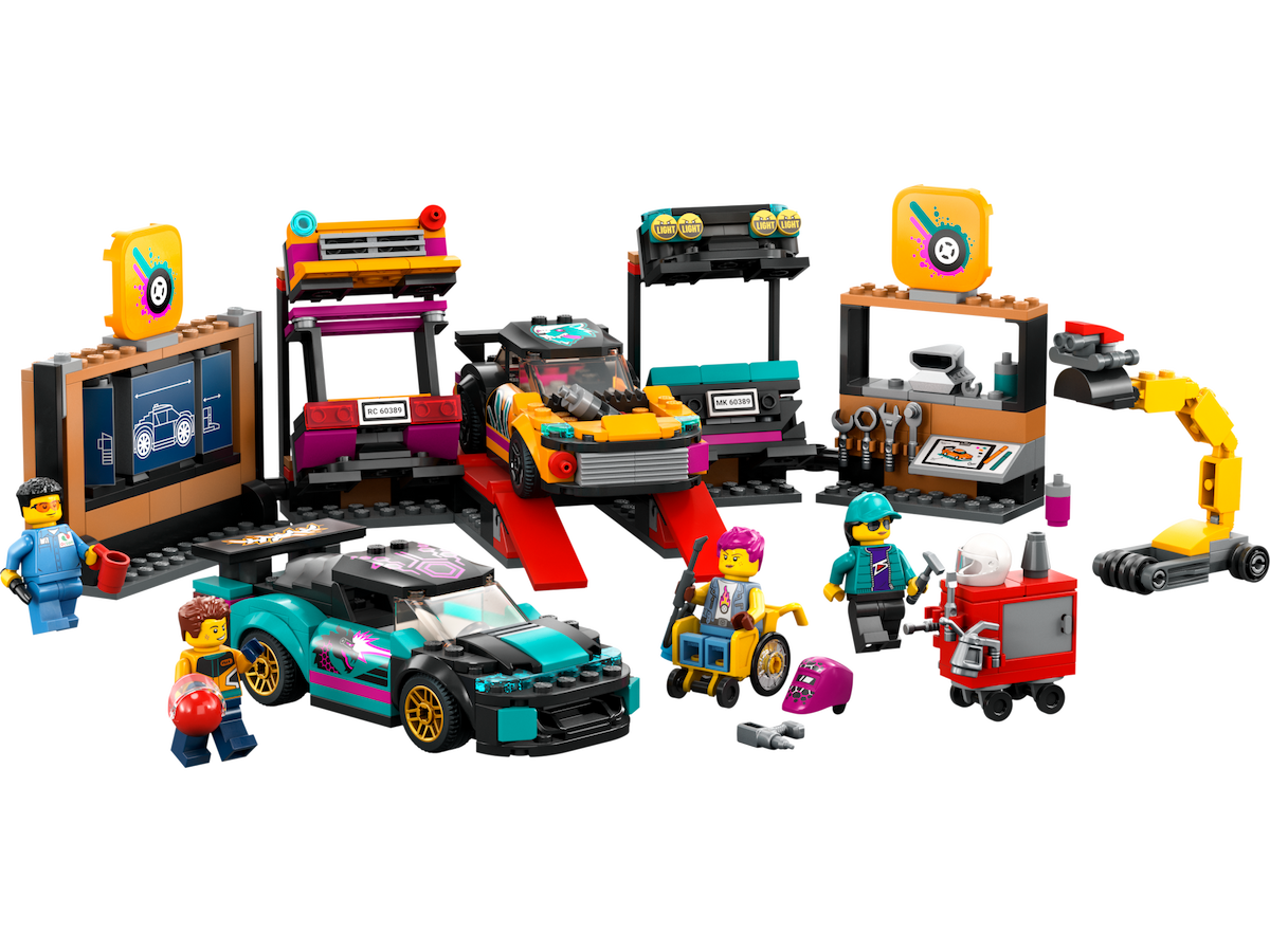 Custom Car Garage LEGO set (#60389-1)