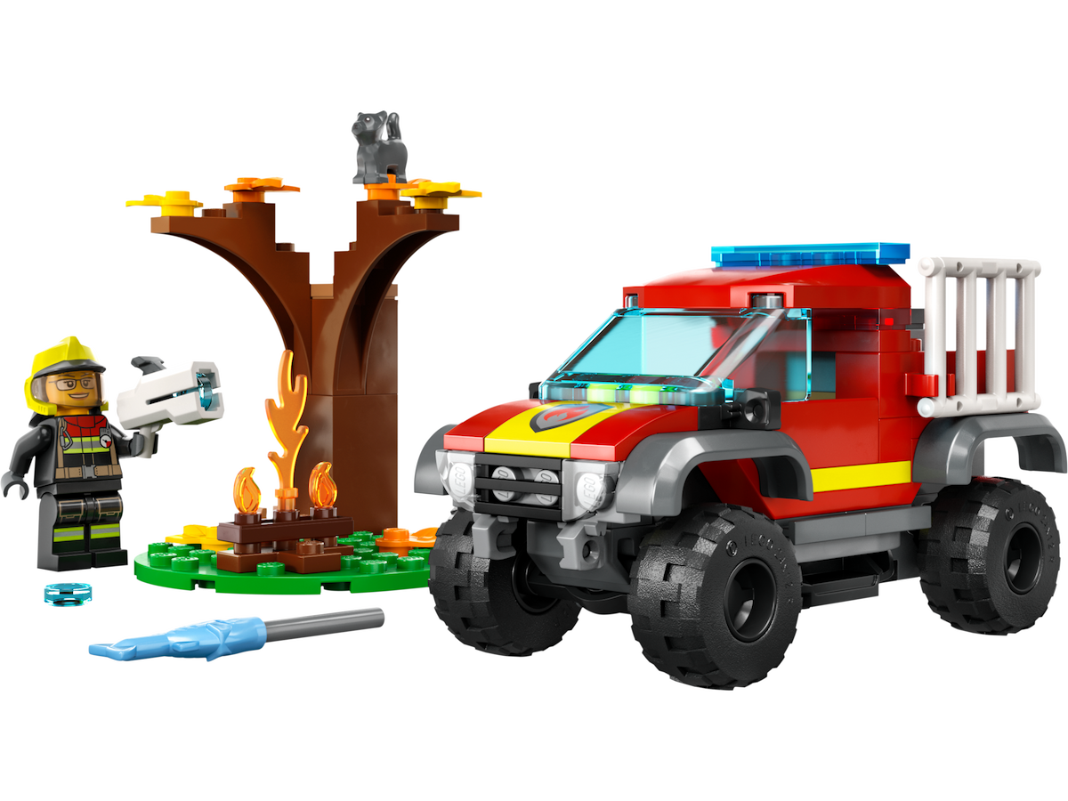 4x4 Fire Truck Rescue LEGO set (#60393-1)
