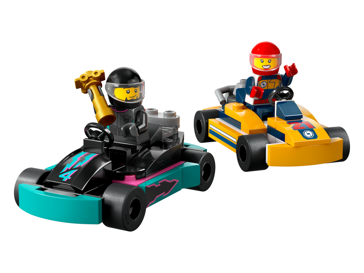 Go-Karts and Race Drivers LEGO set (#60400-1)