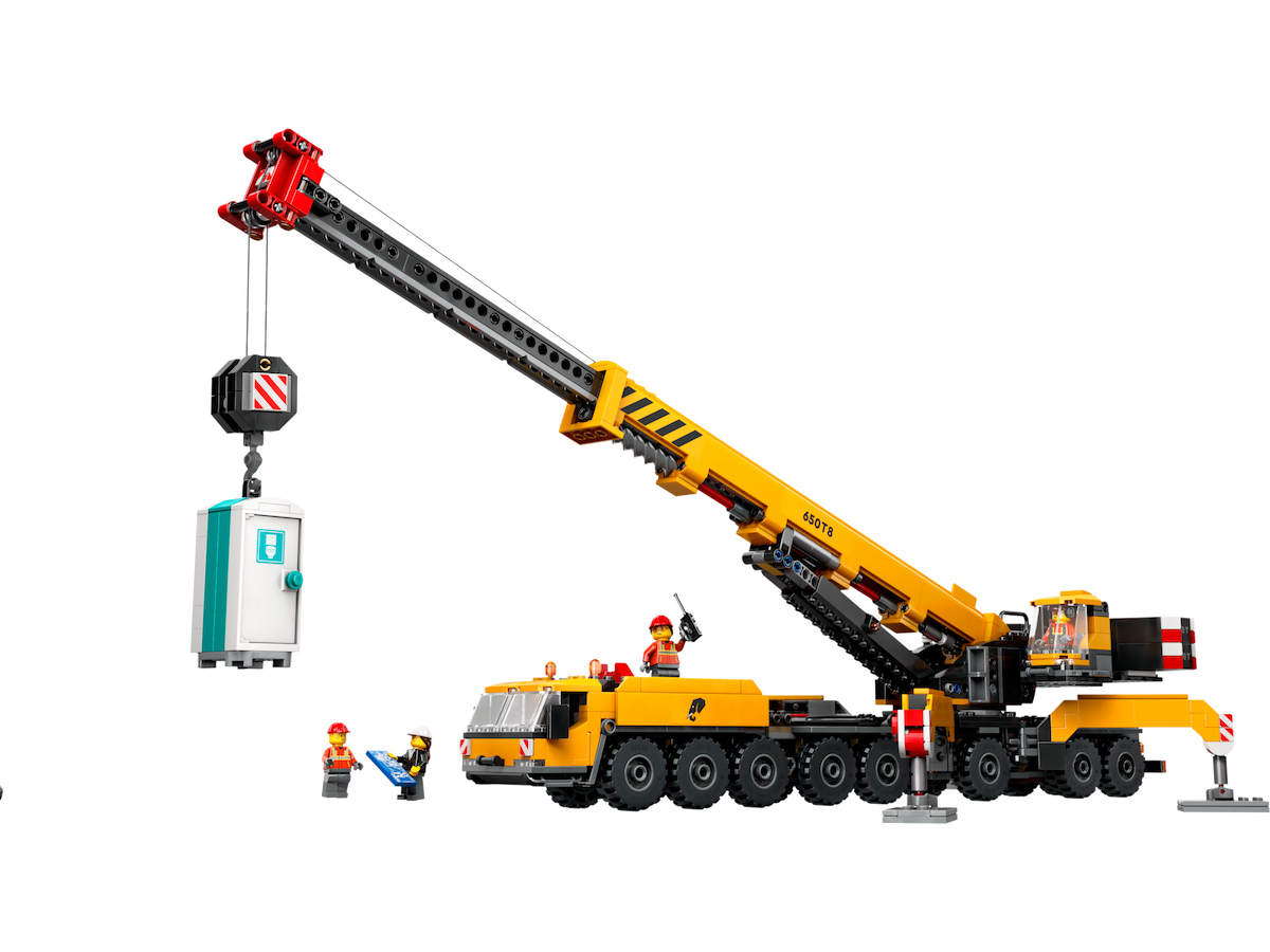 Yellow Mobile Construction Crane LEGO set (#60409-1)