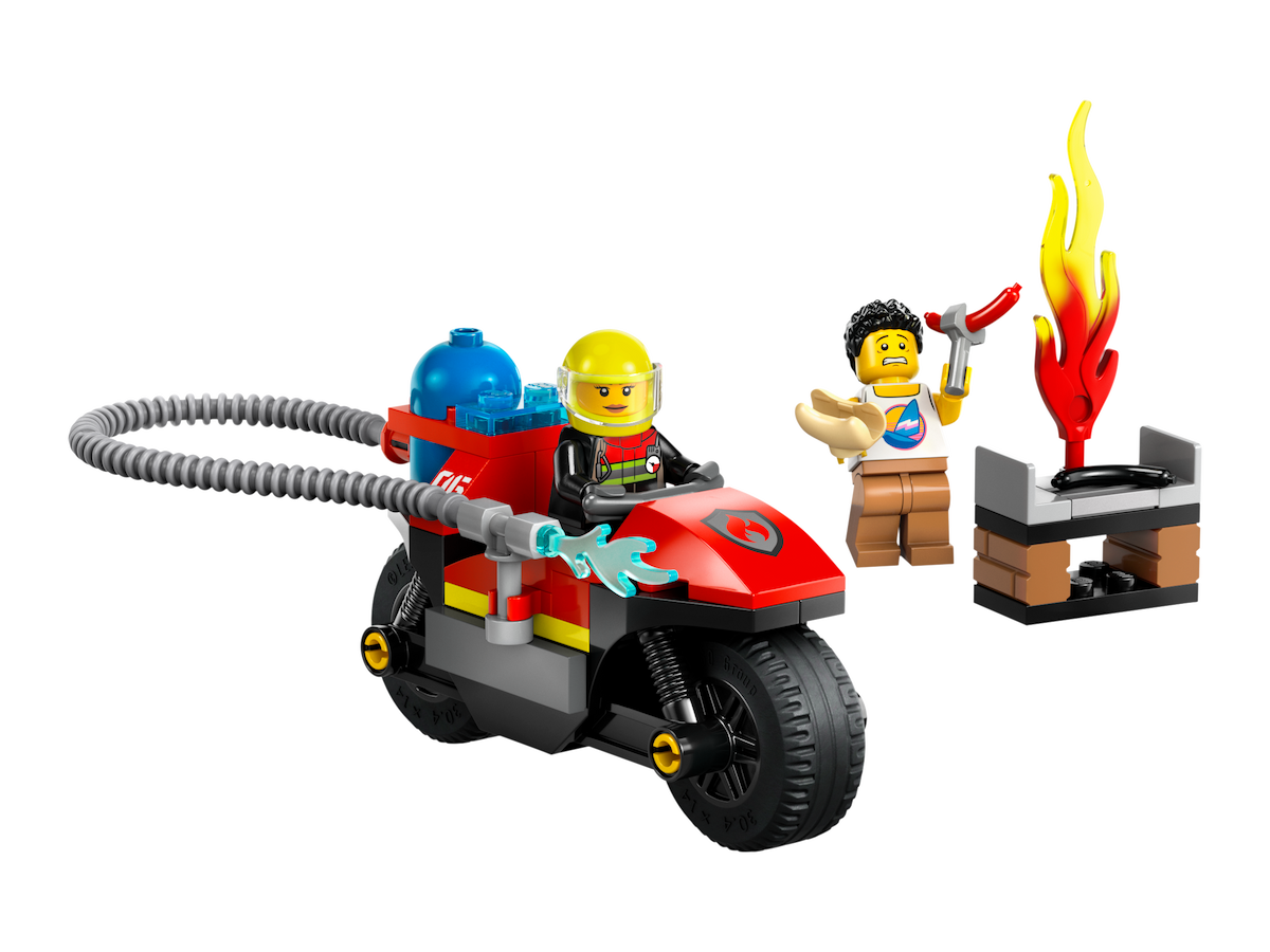 Fire Rescue Motorcycle LEGO set (#60410-1)