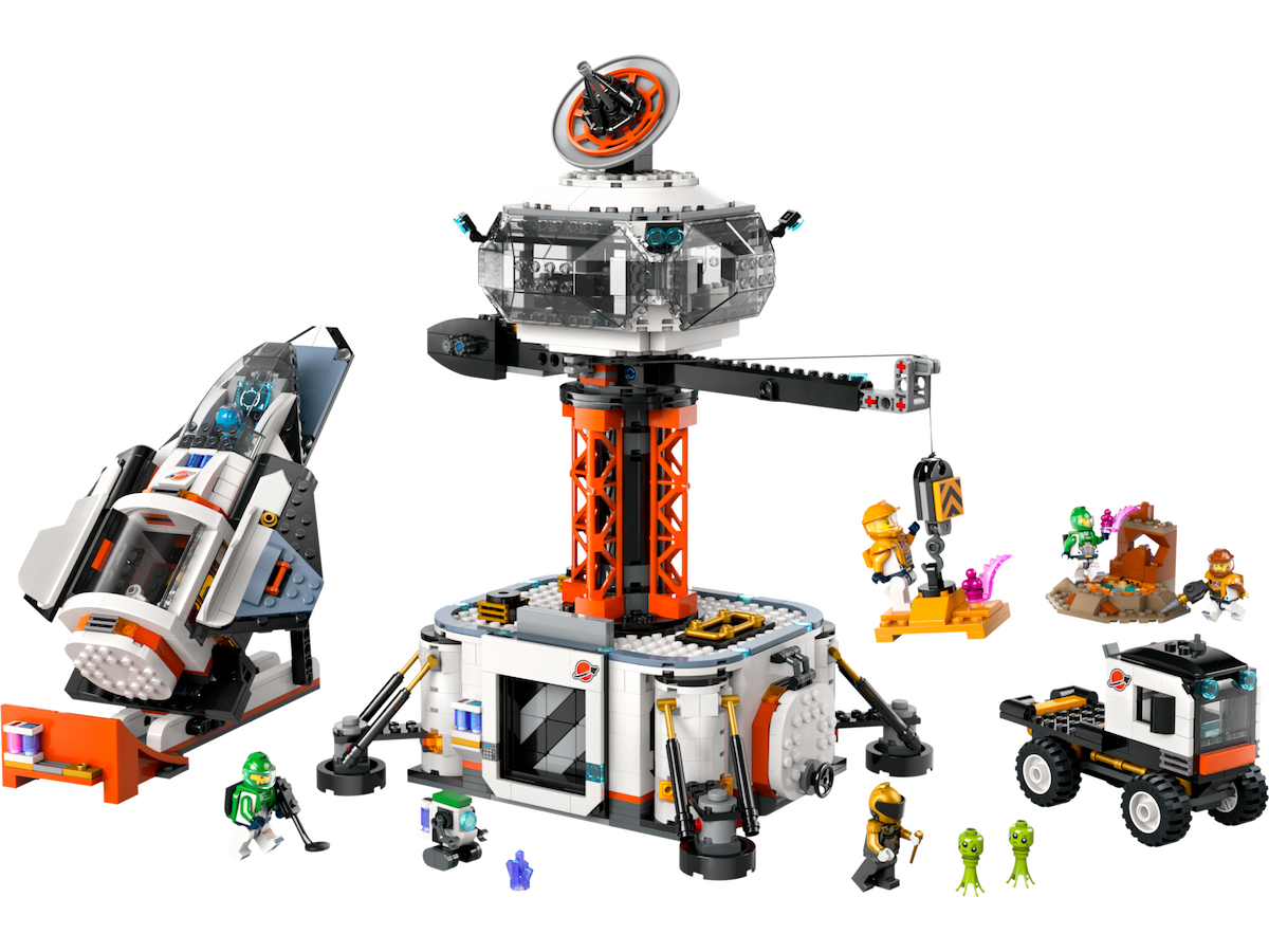 Space Base and Rocket Launchpad LEGO set (#60434-1)