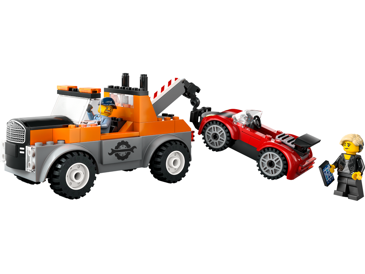Tow Truck and Sports Car Repair LEGO set (#60435-1)