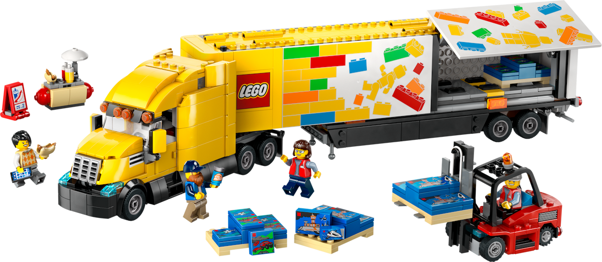 Yellow Delivery Truck LEGO set (#60440-1)