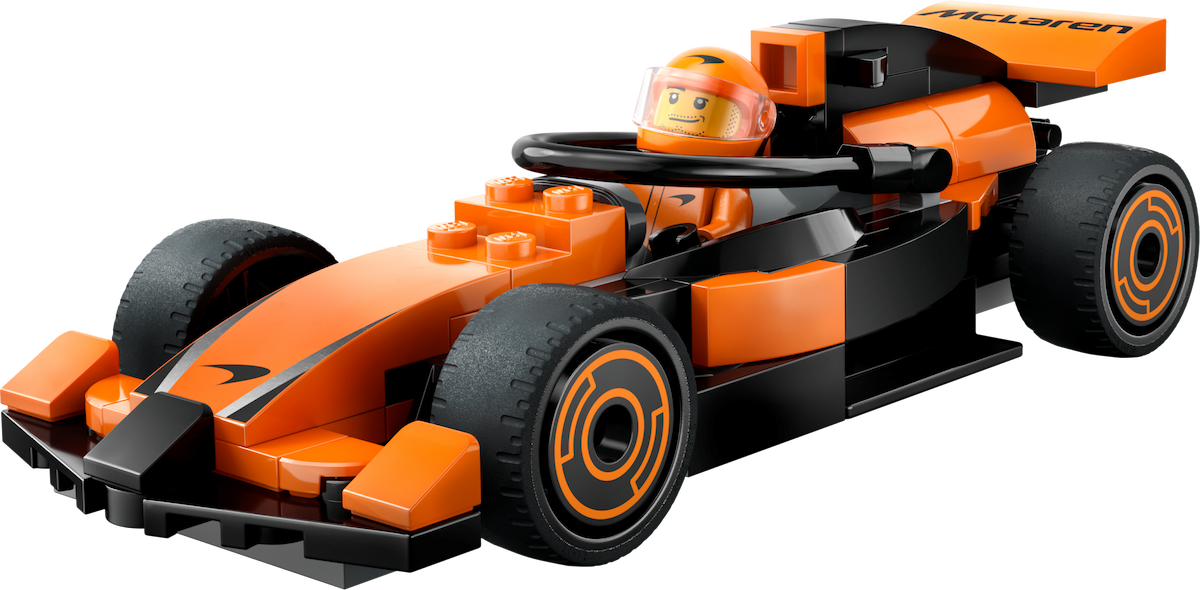 F1 Driver with McLaren Race Car LEGO set (#60442-1)