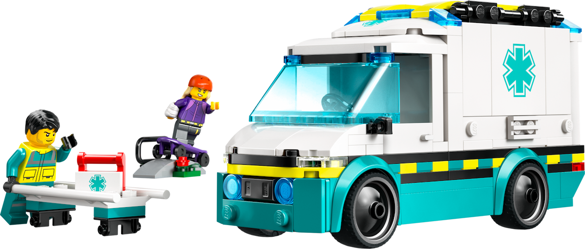 Emergency Ambulance LEGO set (#60451-1)