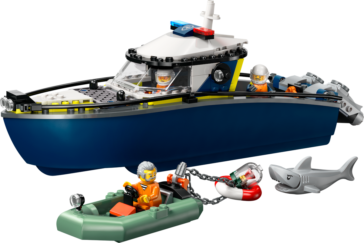 Police Boat Chase LEGO set (#60456-1)