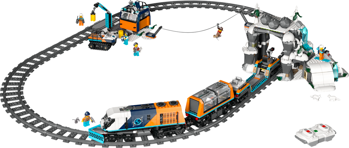 Explorers' Arctic Polar Express Train LEGO set (#60470-1)