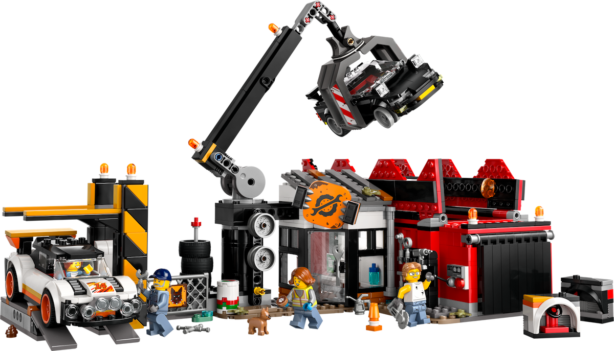 Scrapyard with Cars LEGO set (#60472-1)