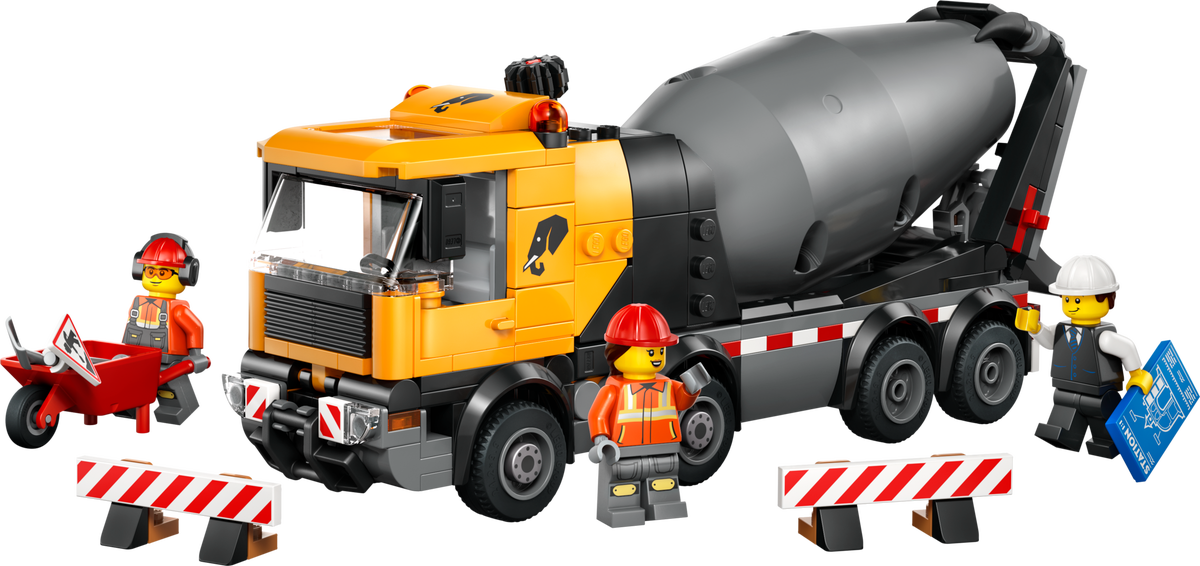Cement Mixer LEGO set (#60478-1)