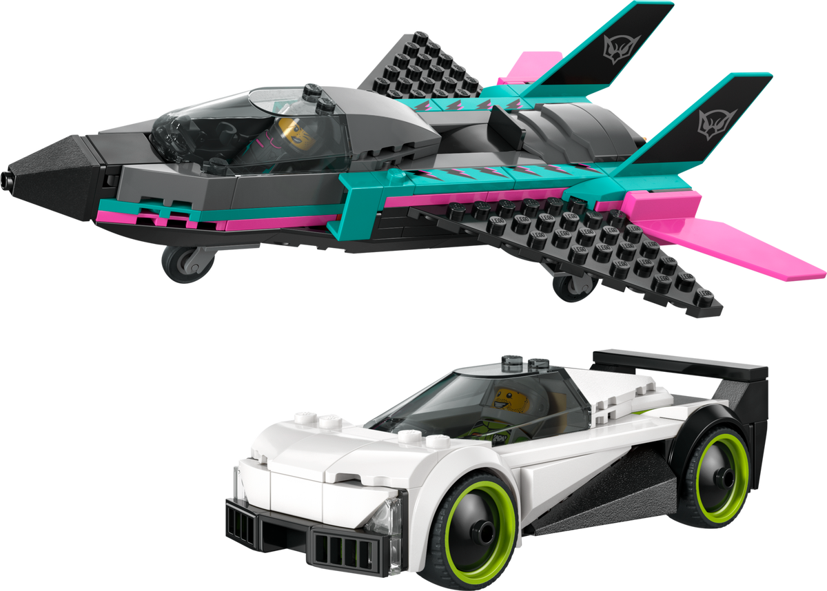 Jet vs. Car LEGO set (#60489-1)