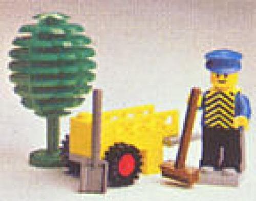 Street Sweeper LEGO set (#605-1, 1978)