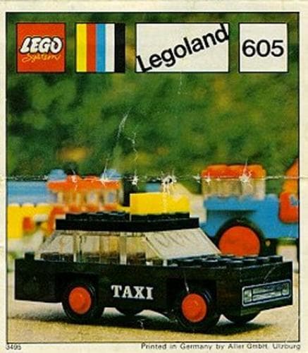 Taxi LEGO set (#605-2)