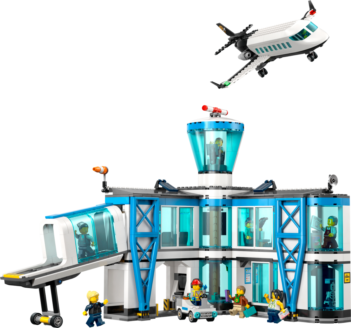 Airport with Airplane LEGO set (#60502-1)