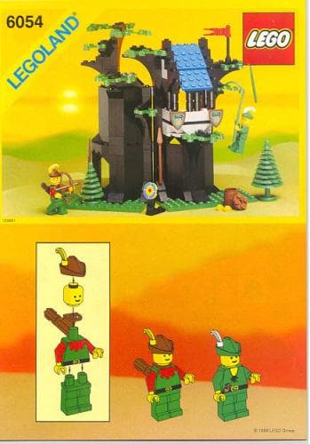 Forestmen's Hideout LEGO set (#6054-1)