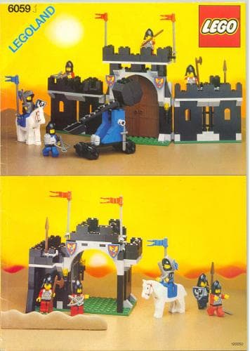 Knight's Stronghold LEGO set (#6059-1)
